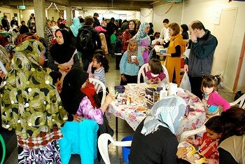 Food Stalls at Wellington Islamic Centre during Islam Awareness Week