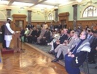 The function began with a recitation of the Holy Qur'an beautifully rendered by Sheikh Mohammed Amir, Imam, Wellington Islamic Centre.