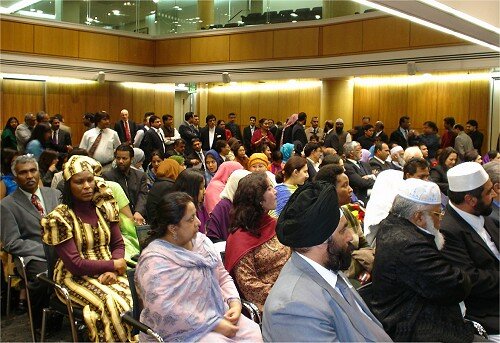 Guests at the Eid Celebration