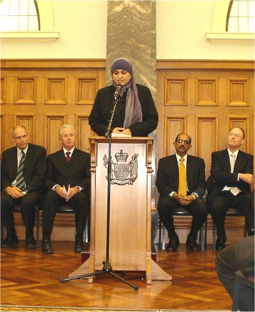 English Translation of the Holy Qur'an read by Rehanna Ali, Representative, Islamic Women's Council of New Zealand.