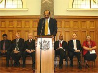 Welcome Address by Javed Khan, President of FIANZ.
