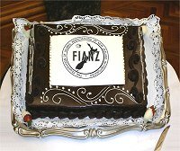 FIANZ Silver Jubilee Cake specially prepared by Bellamys.