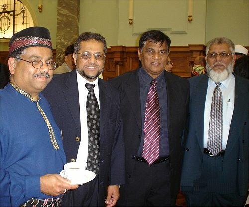 Sultan Eusoff, Firoz Patel and Daud Azimullah, Umarji Mohammed. 