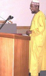 Dr Mustafa Farouk, Vice President of FIANZ, Master of Ceremony for the evening